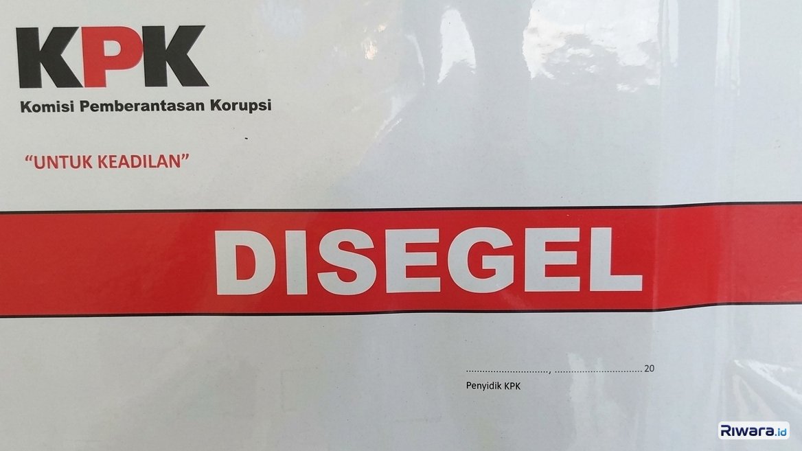 Penyegelan oleh KPK